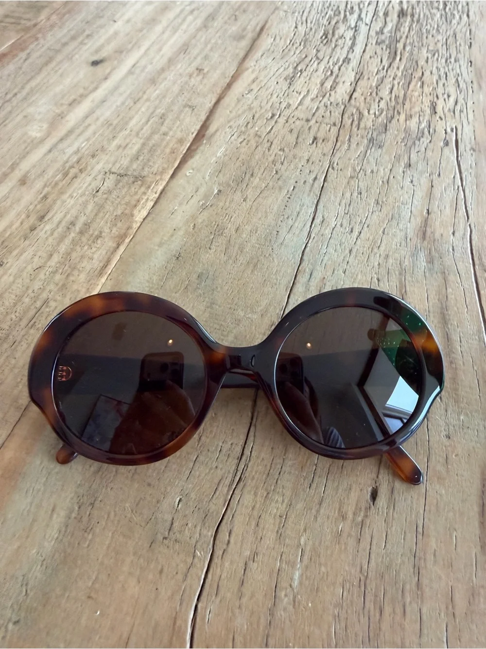 Loewe Tortoiseshell Round Sunglasses with Dark Brown Lenses - BRAND NEW
